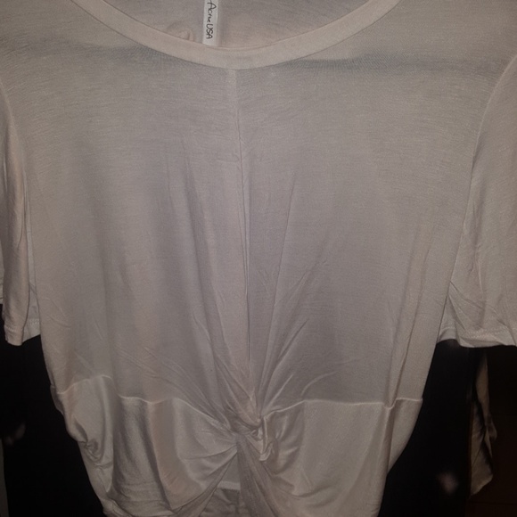 Knot Me White Top. - Picture 2 of 2